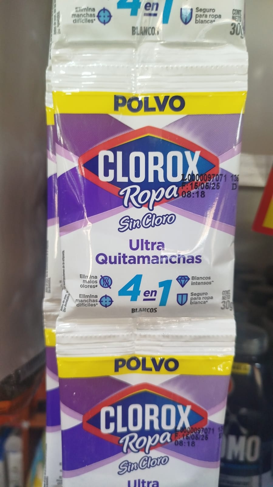 CLOROX SIN CLORO EN POLVO