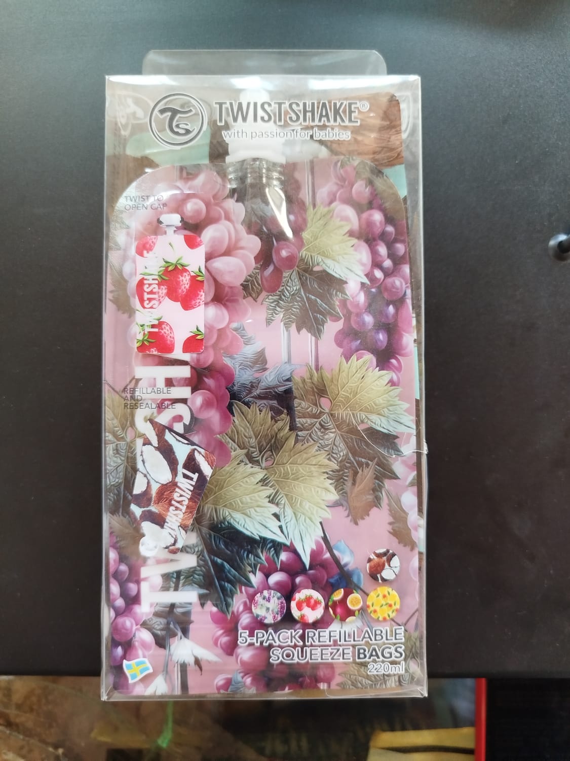 TWIST SHAKE EMBASE DE JUGOS 5 PACKS