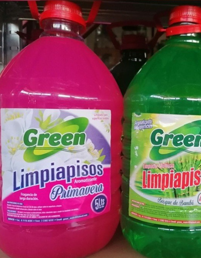 LIMPIA PISO GREEN 5L